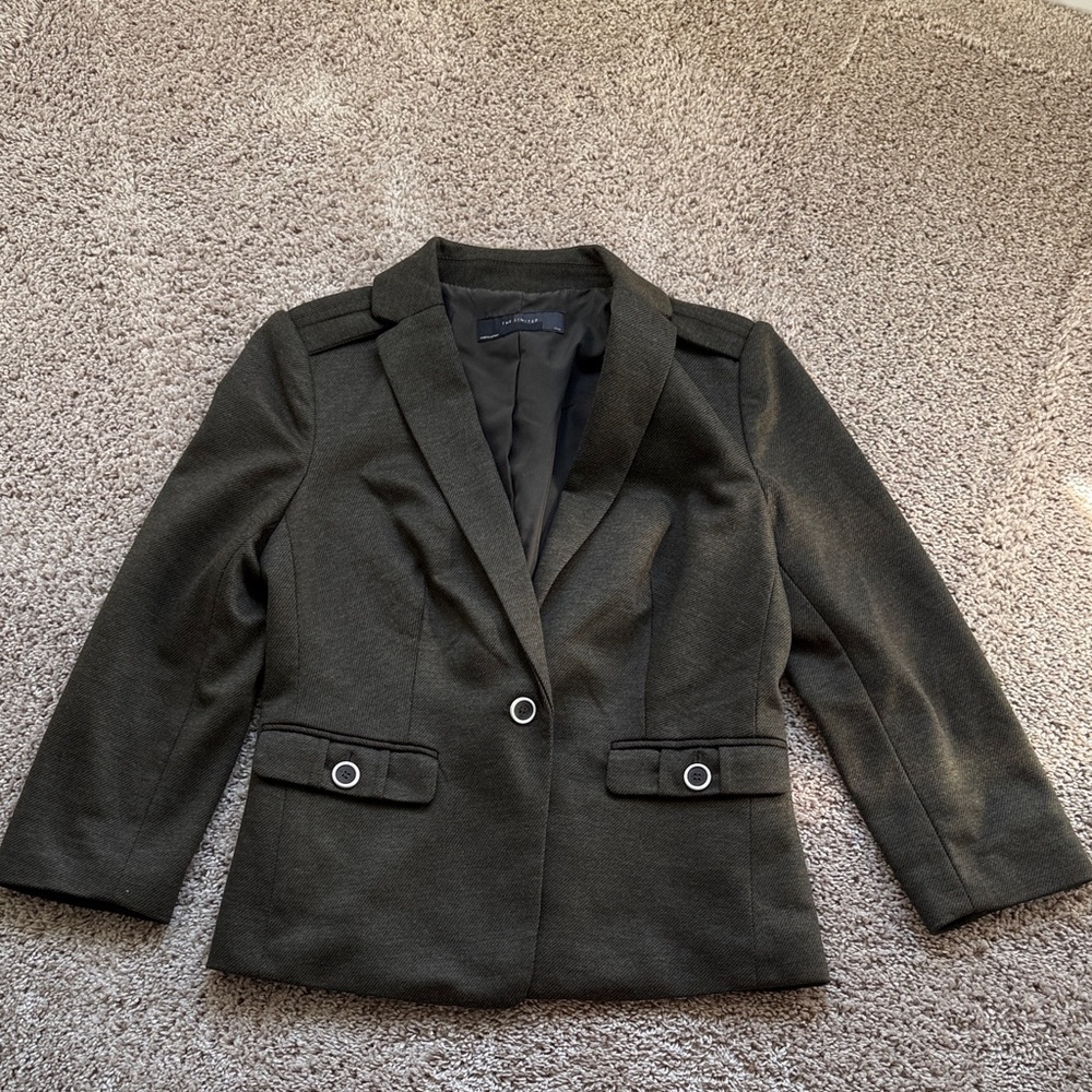 3/4 sleeve blazer